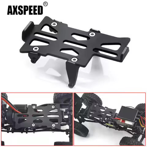 AXSPEED Lower Battery Tray Holder Bracket Frame for Axial SCX24 90081 1/24 RC Crawler Car Truck Mode