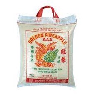 Golden Pineapple AAA Thai Premium Fragrant Rice 2.5Kg,5kg/Cambodia Superior Rice 5Kg/India 1121 Basm