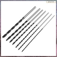 [L E U R] 7Pcs Extra Long Wood Drill Bit Set 12 Inch 300mm Drill Bits DIY Woodworking Tool Spiral Dr