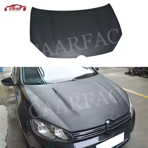 Carbon Fiber / FRP Prime Car Front Engine Hood Bonnet Cap Cover for Volkswagen VW Golf 6 VI MK6 GTI 