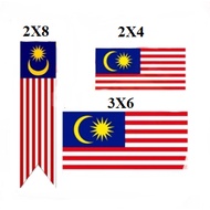 Bendera Malaysia / Pahang 2x4 / 2x8/ 3x6 (Nylon)/ Bendera/ Jalur Gemilang/ Merdeka/ Kebangsaan/ Seko