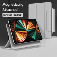 Magnetic Case For 2022 M2 iPad Pro11 12.9inch 2021 2020 2018 Convenient Magnetic Attachment Auto Sleep and Wake Pencil 2 Support