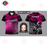 【FREE name】2025 Criminology Polo Shirt with Surname Full Sublimation
