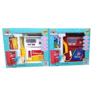 COD MAINAN SIMULASI ANAK POM BENSIN PERTAMINA MINI SPBU LAMPU SUARA PLAY SET RKC / MAINAN POM BENSIN