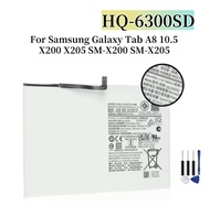 แบตเตอรี่ แท้ Samsung Galaxy Tab A8 (10.5) X200/X205 สำหรับแท็บเล็ต Battery Model HQ-6300SD แบต +ชุด