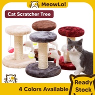 MeowLo Cat Scratcher Poles Tree Cat Toy Cat Scratch Cat Tree Scratcher Post Play Bed Toy Mainan Kucing Scratcher 猫爬架
