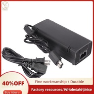 for Xbox 360 Slim AC Adapter Power Supply Brick Power Supply 135W Power Supply Charger Cord for Xbox 360 Slim Console 100-120V-Black US Plug S8SH