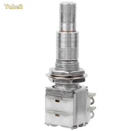 TOBE2 2PCS Concentric Potentiometer, Metal Mini Size Bass Guitar Potentiometer, Professional B50K Va