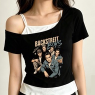 Backstreet Boys Cropped Top - Kawaii Baddie Style for Ladies