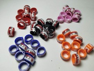 Ring klip merpati dewasa 10pcs . bisa requst nama .