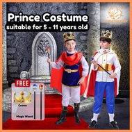 Cosplay Prince Charming Costume Royal Elegant Beast for Boy Kids