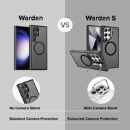 (SG) LionShield Samsung Magnetic Warden Case, Compatible with Galaxy S24 Ultra / S24 Plus / S24