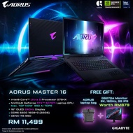 Gigabyte AORUS MASTER 16 BXHC4MYE64SH (Core Ultra 9 275HX/32GB/1TB/RTX5070Ti 12GB/16 WQXGA OLED 240H