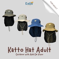 KATTO HAT ADULT Safari Bucket Hat by KAIJA
