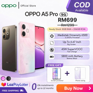 Oppo A5 Pro 5G Smartphon 8GB+256GB | 6.67" Display | 50MP Camera | 5800mAh Battery | IP69 Waterproof