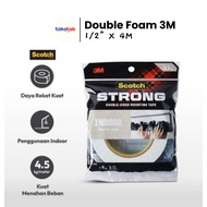 Tokotab - Double Foam Scotch 12MM Double Foam3m 1/ 2 Inch 110-M123m