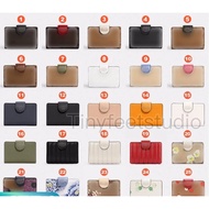 New C0082 6390 C3454 C3375 C3452 C3453 3773 CEC29 Medium Corner Zip Wallet Leather Women Fold Over S