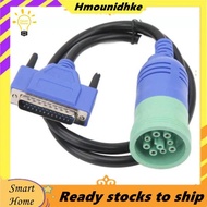 Heavy Duty Truck Diagnostic Cable 9PIN for CNH EST DPA5 V8.6 K-LINE Cable  Tools