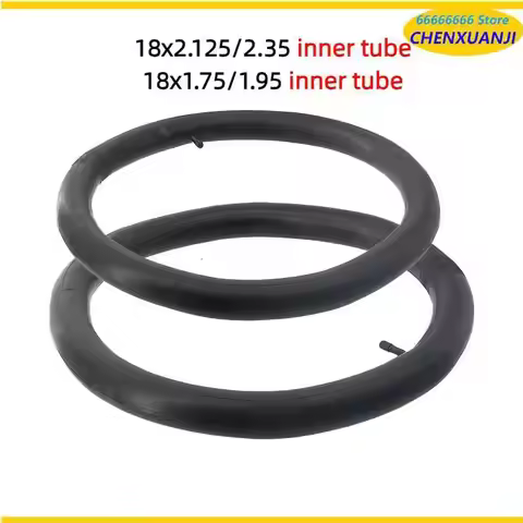 Bicycle Tube 18x1.75/1.95/2.125/2.35 Inner Tube 18 Inch Inner Camera for Scooters E-Bike Folding Bik