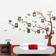 Evaluvgreen Brown Tree Frame Wall Sticker Wallpaper Room Decoration Wall Sticker XL AY803A