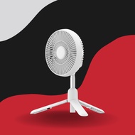 JISULIFE FA37 Camping Fan | 8000mAh Rechargeable Fan | Portable Glamping Fan | Quiet & Strong Wind
