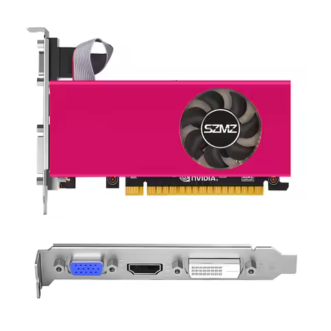 GTX 750TI 4GB Graphics Card PCI-E 2.0 16X Low Profile Video Card DDR5 Desktop Graphics Card HDMI-Com