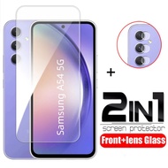 2 IN 1 Screen Protector Film For Samsung Galaxy A56 A36 A54 A 54 A53 A52S A34 A14 A13 4G 5G Full Cov