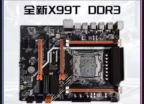 New X99T main board 2011-3 desktop ECC server DDR3 X99 E5 2678V3V4 2666v3