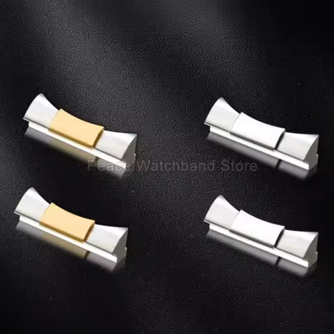 For Rolex Datejust 126300/126334/126331 Joint and Tenon Installation Without Gaps Solid Stainless St