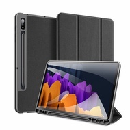 FLIP JEANS FASHION SAMSUNG GALAXY TAB S9+ 12.4" SM-X810, SM-X816B LEATHER SLOT PEN BOOK COVER