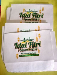 Amplop idul fitri ucapan selamat lebaran murah custom