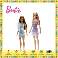 Barbie Glitz Doll Purple And Blue Bling Dress Fashion Classic With Gift for Kids Girl Original 100% 
