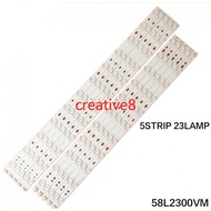 58L2300VM TOSHIAB 58" LED TV BACKLIGHT(LAMPU TV) TOSHIBA 58 INCH LED TV BACKLIGHT 58L2300