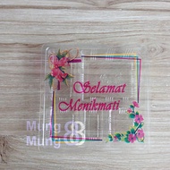 (5pack)Plastik Samir SELAMAT MENIKMATI / Plastik Samir Dus isi 50pcs (5pack)
