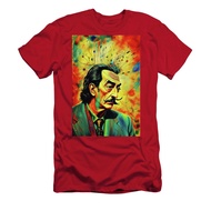 Vintage T-Shirt Salvador Dali Artist 3 Authentic Cotton 1 Not Biased Comfortable Thick Tight-Fitting