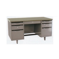 Raminthra Furniture Desk โต๊ะทำงานเหล็ก 5 ฟุต รุ่น TM-5 -สีGray