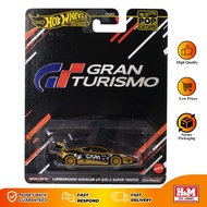 Hot Wheels Premium Pop Culture Lamborghini Huracan LP 620-20 Super Trofeo Gold Grand Turismo