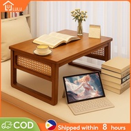 LULU Foldable Center Table 60/70/80CM Small Coffee Table Bamboo Coffee Table Small Table