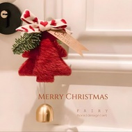 Christmas Decorations Influencer Christmas Tree Bell Pendant Door Hanging Wall Hanging Plush Car Pen