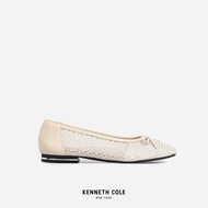 KENNETH COLE รองเท้าส้นแบนผู้หญิงรุ่น LUMI BALLERINA Cream สีครีม ( FLT - KF14245ME-270 )