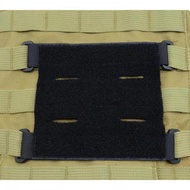 Tactical Vest Patch Molle Adapter Panel Hook&Loop Converter Ribbon for Attching ID Patches DIY Patch