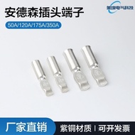 Anderson Plug Terminal 50A/120A/175A/350A Plug Connector Copper Silver-Plated Connection Wire Copper