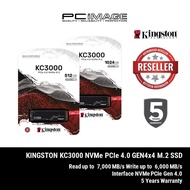 KINGSTON KC3000 PClE 4.0 GEN4X4 NVME M.2 2280 SSD 512GB / 1024GB