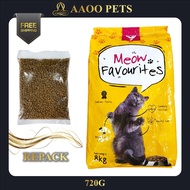 [REPACK] [AAOO Pets] 9ine Life Meow Favourite Cat Dry Food ( 720G ) - Nine Life Cat Food / Pet Food / Cat Dry Food / Cat Food Dry Food / Makanan Kucing Kering / Dry Food / Repack Makanan Kucing / Repack Cat Food / Repack Food