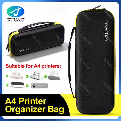 Black Case Bag for Peripage Paperang HPRT A40 Thermal Printer Tattoo Printer Maker