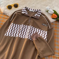 Người đàn ông của áo len Waffle ve áo len lỏng thường thiếu niên hàng đầu