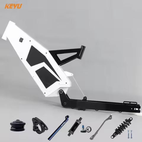 KEYU Fast eBike Frame FX kit for enduro ebike stealth bomber electric bike Diy frame kit