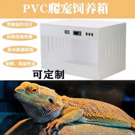 Kandang haiwan peliharaan reptilia PVC, ayam rutin, kadal naga berjanggut, ketam hermit, landak, kur