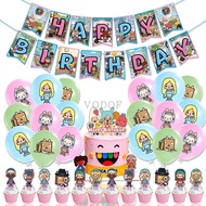 Spiderman Birthday Party Decoration Cartoon Kids TV Series Marvelous Spiderman Marvelous Luke Skywal