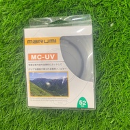 MARUMI Japan UV Filter 52mm MC-UV 52mm for UV Absorption Camera Lens